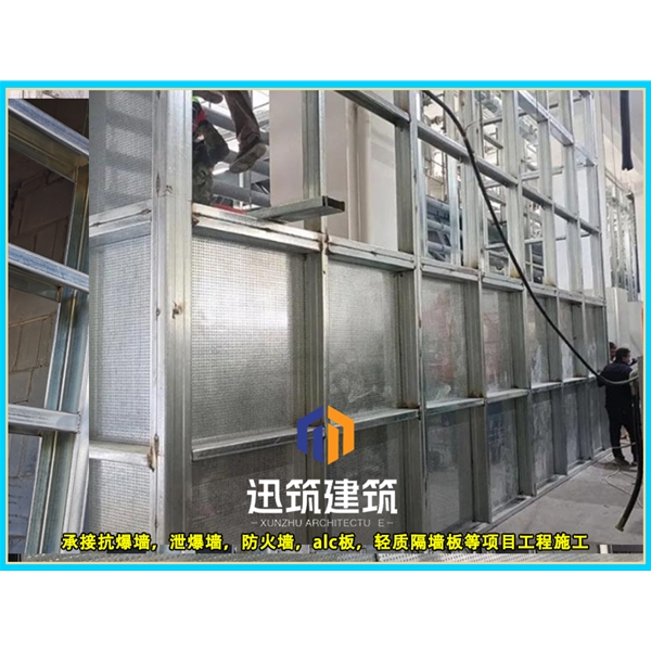 莱芜防火抗爆墙 耐火4h 抗爆压力值3mpa